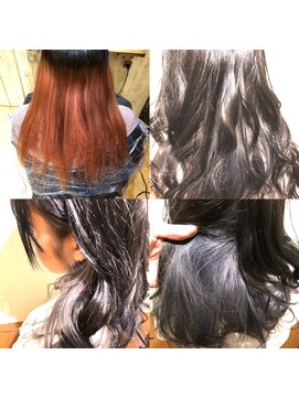 コロチカ(corochika by happia) インナーブリーチ、イルミナカラー、青葉台