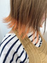 カフネ(KAHUNE) 【COLOR】裾カラーオレンジ