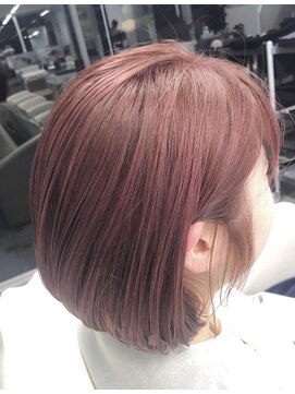 クレアトゥールウチノ(CREATEUR Uchino) 透け感◎ピンクブラウンー髪質改善ー