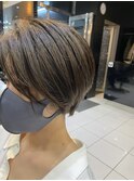 【Bianca】 簡単スタイリングショートボブ