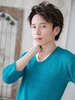 モッズヘアメン 名護大東店(mod's hair men)&nbsp;≪mod's men≫ワイルドアップバングのニュアンスカラーショートa