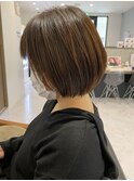 おさまりgoodなショートボブ