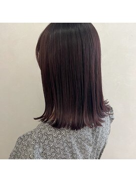 アンドワン 自由が丘(＆ONE) 【&ONE 自由が丘】ピンクラベンダー　× 切りっぱなし