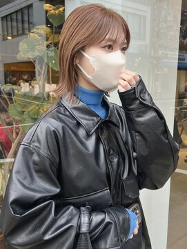 ヘアー アイス ルーチェ(HAIR ICI LUCE) ブリーチなしダブルカラー/落合