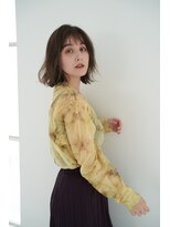 プランツ ヘアサロン(Plants HAIR SALON by GEORGE)&nbsp;ショコラアッシュで春らしい透明感を　レイヤー 元住吉