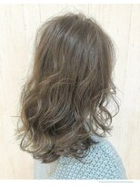 グランアージュルポ 北千住(grandage repos)&nbsp;くすみブルーで透明感×ウェーブ*grandage repos北千住*