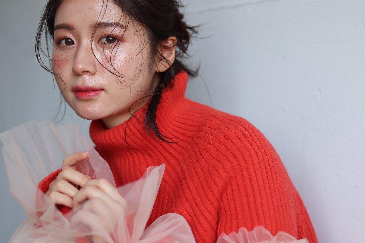 【平日限定】カット+カラー+TOKIO 超音波アイロン付き \9400 