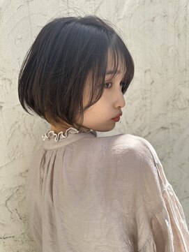 ロンド ストラーダ 心斎橋(Lond strada) シルキーベージュ×グレージュカラー【髪質改善/縮毛矯正】