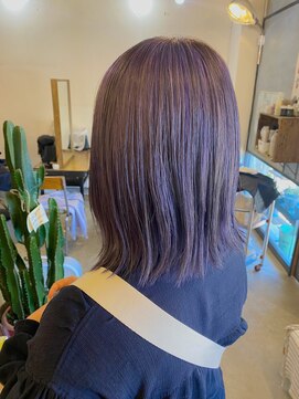 スロウ(Slow) アンブレラカラー×パープル/バイオレットカラー