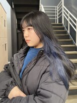 シオ ヘアー デザイン(Sio. hair design)&nbsp;インナーブルーカラー