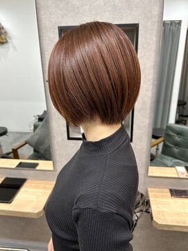 リベストバイジェービー 稲毛(li best. byjb) 切りっぱなしボブ/エアリーロング/美髪/ピンクブラウン【稲毛】