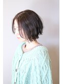 切りっぱなしボブ