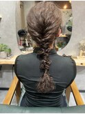 大人可愛い♪ゆるふわあみおろしアレンジ
