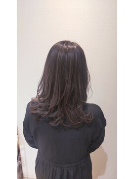 フィゼル あべのルシアス店(Aujua fizelle) 淡い透明感カラー