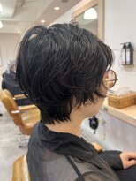 アンフレール&nbsp;ニュアンスショートパーマ / 鈴木悠菜