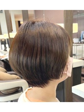 エノモト(ENOMOTO) 髪質改善 ツヤ髪ナチュラルショートボブ アッシュベージュ