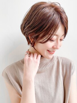 ネイロ 錦糸町(NeiRo) ★前下がりショートボブハンサムショートカットカラーパーマケア