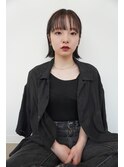 【morio札幌】札幌ボブ　大人かわいいぱつっと外ハネボブ