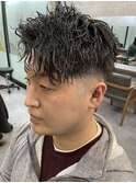 #ツイスパ#スパイラル#メンズパーマ#女子ウケ#河原町