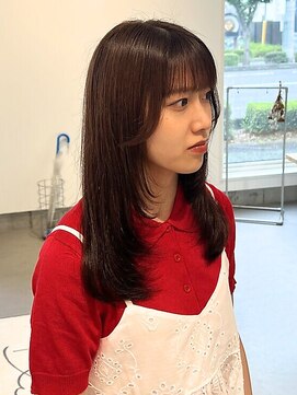 リノ 守山店(lino) 顔まわりレイヤーカット