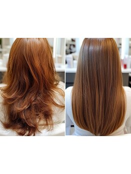 【徳島/髪質改善・縮毛矯正】どこでも解決できない癖のお悩みをご相談ください。