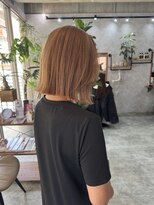 シールドヘアー 沖縄 新都心(C'LD Hair)&nbsp;那覇美容室/おもろまち美容室/切りっぱなしボブ/ブリーチボブ