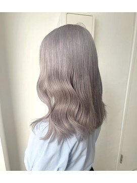 ミュー(Mu) アッシュグレー ハイトーンカラー