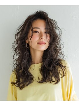バグズ ヘアデザイン 桔梗が丘店(Baguz HAIR DESIGN) 大人抜け感×柔らかウェーブパーマ