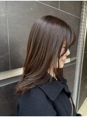 イルミナカラー/透明感カラー/ベージュブラウン/渋谷駅