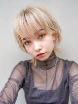 ギークス(GEEKS)&nbsp;【GEEKS渋谷】シャギーボブ/ハッシュカット/冬カラー/ブロンド