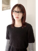 ヘアークラフト(Hair Craft)&nbsp;マイルドレッドブラウン+ハッシュカット