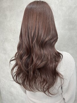 黒髪クラゲヘアーオリーブグレー小顔ココアベージュ