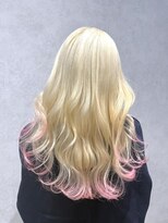 ネオ(neo.)&nbsp;ブロンド/ペールピンク/裾カラー/ダブルカラー