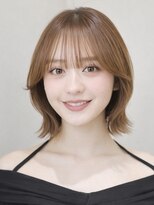 オーラ オモテサンドウ(Aura omotesando)&nbsp;透けバングくびれレイヤーボブ