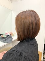 ヘアーアンドスパ ベアーズ 2 前下がりボブ
