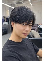 グロップ 町田(GLOP)&nbsp;色気漂うフェザーパーマセンターパート