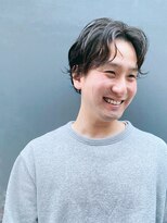 ディーエックス ウエスト(Dxxxx WEST)&nbsp;メンズセンターパートナチュラルパーマ