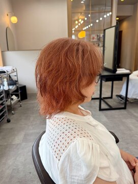 ロルド シェリ(Rold Cheri) 【山本智文】オレンジベージュレイヤーカット