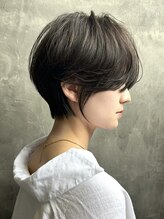 ナンバー 博多(Number) 【number さえ】透明感グレージュ×大人美人ショート