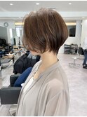ペタンコ解消！50代からのトップふんわりショート西