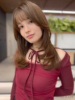 オーブヘアー マーゼル 上田店(AUBE HAIR mazzel) 20代・30代_小顔見せ顔周りレイヤー