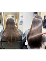 フィー 北千住店(fee)&nbsp;［ＹＵＩstyle.］垢抜け艶髪ブラウン/髪をきれいに伸ばしたい方
