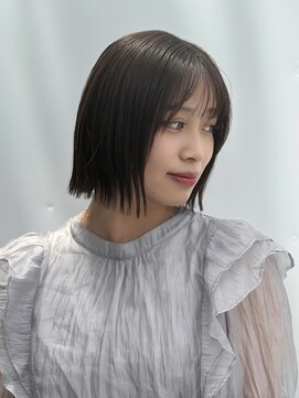 ヘアーループセラデザインワークス(Hair ruup Sela design works) 透明感ナチュラルボブ