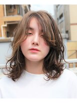 ブランド(BLANDO)&nbsp;ミディアムレイヤースタイル