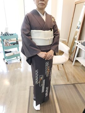 ロカット サロン(Roquat Salon) 師範クオリティ訪問着着付け【ヘアアレンジ立川/立川南/八王子】