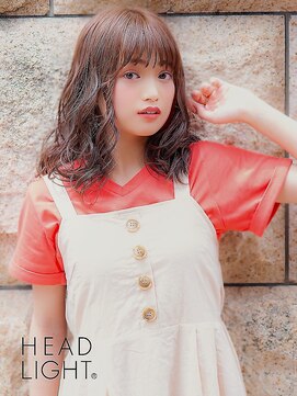 グラ デザイン アンド ヘアー 四条大宮店(GRAS DESIGN & HAIR by HEADLIGHT) *GRAS*デジタルパーマで創るガーリーミディアム