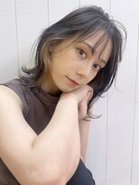 アイティー バイ アルバム 浦和店(IT by ALBUM) ナチュラルボブ_ハイライトカラーセミウェットウェーブ_37777