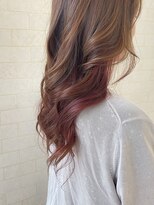 サロン Salon アイ アート&nbsp;ワインレッド インナーカラー