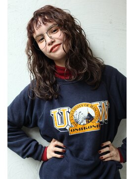 ロイジー(roijir) 【roijir 表参道】スパイラルパーマ×眉上バング