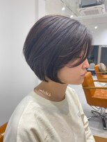 ネイロ 錦糸町(NeiRo) 前髪くびれイヤリングカラーイメチェンラベンダーカラー